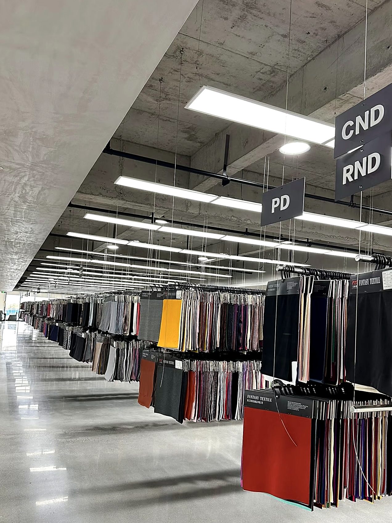 Fabric showroom